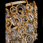 Люстра каскадная с подвесками в форме колец Galaxy of Light варинант исполнения - 5 | Loft Concept в Казани