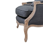 Кресло Ava Classical Armchair graphite flax варинант исполнения - 5 | Loft Concept в Казани