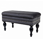 Мягкая банкетка с зоной для хранения Casket Dark Grey варинант исполнения - 2 | Loft Concept в Казани