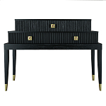 Премиальная Консоль с тремя ящиками Elsa Dreams Black варинант исполнения - 4 | Loft Concept в Казани