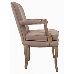 Кресло Aubrey Classical Armchair brown flax варинант исполнения - 1 | Loft Concept в Казани