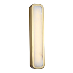 Бра в металлическом корпусе с рассеивателем из бежевого алебастра Cryptocrystalline Stone варинант исполнения - 1 | Loft Concept в Казани