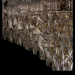 Люстра с каскадом из прозрачного хрусталя Constant Sparks варинант исполнения - 12 | Loft Concept в Казани