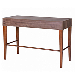 Стол письменный из массива бука с 2-мя ящиками серый Wenge Light варинант исполнения - 3 | Loft Concept в Казани