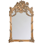 Зеркало настенное в ажурной раме с эффектом старины Classic Ornament Mirror варинант исполнения - 1 | Loft Concept в Казани
