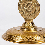 Кофейный стол из металла с круглой столешницей Table Gold Metal варинант исполнения - 3 | Loft Concept в Казани