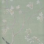 Обои ручная роспись Badminton Mercury Grey варинант исполнения - 2 | Loft Concept в Казани