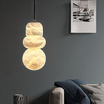 Подвесной светильник с фигурными плафонами Stone Triad варинант исполнения - 3 | Loft Concept в Казани