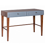 Стол письменный из массива бука с 2-мя ящиками серый Wenge Light варинант исполнения - 1 | Loft Concept в Казани