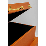 Комплект оранжевых чемоданов Golden Twigs варинант исполнения - 3 | Loft Concept в Казани