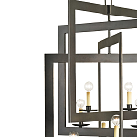 Люстра из пересекающихся квадратных элементов Intersecting Squares варинант исполнения - 1 | Loft Concept в Казани