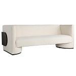 Трехместный диван Florida Sofa  с элегантным деревянным декором  варинант исполнения - 1 | Loft Concept в Казани