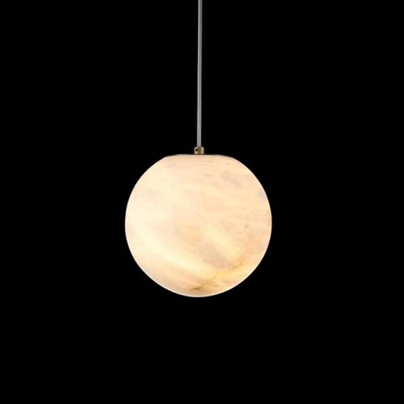 Люстра подвесная с сферическими плафономи из натурального камня Glowing Spheres Латунь Белый Люстра подвесная с сферическими плафономи из натурального камня Glowing Spheres Латунь Белый в Казани | Loft Concept