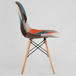 Стул с обивкой в технике пэчворк DSW варинант исполнения - 3 | Loft Concept в Казани