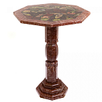 Кофейный стол из натуральных камней Лемезит и Яшма Natural Stone Tables варинант исполнения - 7 | Loft Concept в Казани