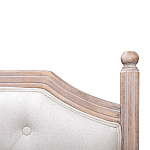 Изголовье кровати бежевое с мягкой обивкой из льна Emma Headboard варинант исполнения - 2 | Loft Concept в Казани