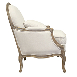 Кресло Ava Classical Armchair beige flax варинант исполнения - 1 | Loft Concept в Казани