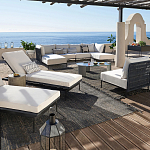 Уличное кресло Alaric Armchair Black варинант исполнения - 7 | Loft Concept в Казани