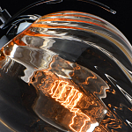 Подвесной светильник со стеклянном плафоном в форме бокала Kaleido варинант исполнения - 10 | Loft Concept в Казани