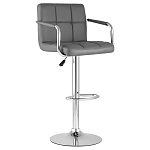 Барный стул с подлокотниками Honory Grey варинант исполнения - 1 | Loft Concept в Казани