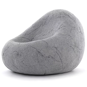 Кресло - Камень из Валяной шерсти KATSU STONE CAPSULE