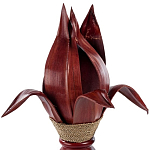 Настольная лампа красная INDONESIAN LAMPS варинант исполнения - 2 | Loft Concept в Казани