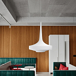 Подвесной вязаный белый светильник «Лампа Марракеша» варинант исполнения - 4 | Loft Concept в Казани