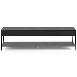ТВ-тумба из металла с 2-мя ящиками Kelsey Metal TV Stand варинант исполнения - 1 | Loft Concept в Казани