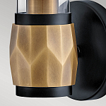 Бра для ванных комнат с прозрачным стеклянным плафоном в форме цилиндра Hinkley варинант исполнения - 15 | Loft Concept в Казани