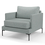 Мебельная ткань Шенилл голубой цвет 138 см T4-20 варинант исполнения - 8 | Loft Concept в Казани