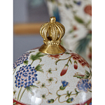 Шкатулка в форме яйца на величественных львах из фарфора с бронзовыми элементами Eden Garden варинант исполнения - 5 | Loft Concept в Казани