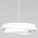 Подвесной светильник круглый белого цвета из металла Vita Cuna варинант исполнения - 1 | Loft Concept в Казани