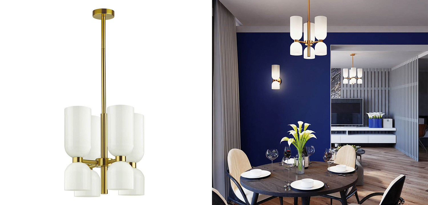 Люстра Lightmaker Studio Edie Chandelier 4 Люстра Lightmaker Studio Edie Chandelier 4 - Loft-Concept в Казани