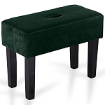 Мягкий  пуф на черных ножках Winton Pouf варинант исполнения - 5 | Loft Concept в Казани