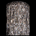 Бра с каскадом из прозрачного хрусталя и корпусом из металла цвета хром Constant Sparks варинант исполнения - 1 | Loft Concept в Казани