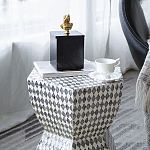 Мраморная шкатулка с бюстом из металла KELLY WEARSTLER варинант исполнения - 11 | Loft Concept в Казани