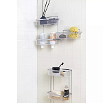 Полка напольная трехъярусная для ванной Bathroom Floor Shelf варинант исполнения - 2 | Loft Concept в Казани