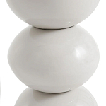 Приставной столик белого цвета Bead варинант исполнения - 2 | Loft Concept в Казани