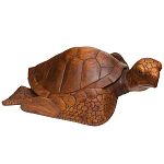 Статуэтка морская черепаха из дерева суар Carapace варинант исполнения - 2 | Loft Concept в Казани