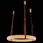 Люстра в форме обруча из натурального камня Minerals of Light варинант исполнения - 1 | Loft Concept в Казани