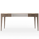 Рабочий стол с прямоугольной белой столешницей и 2-мя ящиками Harper Line варинант исполнения - 1 | Loft Concept в Казани