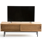 ТВ-тумба с плетеным декором Tate Wicker TV Stand варинант исполнения - 2 | Loft Concept в Казани
