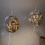 Светильник вязаный из шерсти Wool Oval варинант исполнения - 2 | Loft Concept в Казани