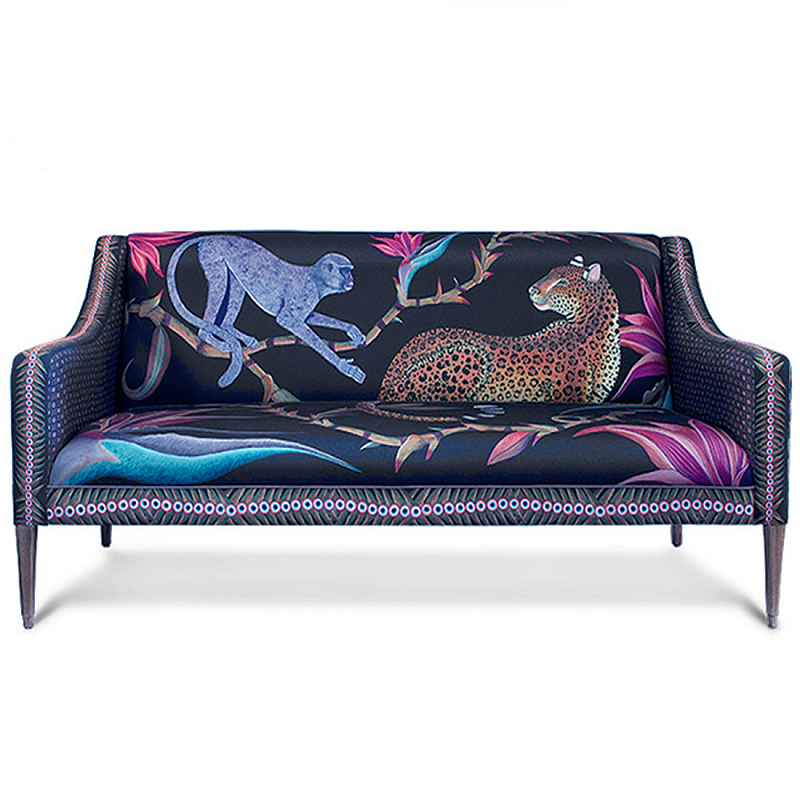 Диван ZAMBEZI Sofa Лиловый цвет Мульти Диван ZAMBEZI Sofa Лиловый цвет Мульти в Казани | Loft Concept