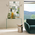 Приставной стол из алюминиевого сплава Meskill Side Table варинант исполнения - 2 | Loft Concept в Казани