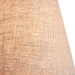 Люстра с белым каркасом и тканевыми абажурами Natural Stems варинант исполнения - 3 | Loft Concept в Казани