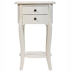 Белая тумба на фигурных ножках Shelby варинант исполнения - 1 | Loft Concept в Казани