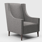 Мебельная ткань Шенилл серый цвет 142 см T4-46 варинант исполнения - 4 | Loft Concept в Казани