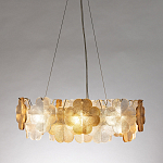 Люстра с рельефным стеклом Chandelier Ingrid варинант исполнения - 6 | Loft Concept в Казани