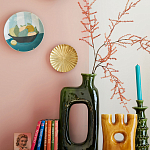 Статуэтка керамическая зеленого цвета Majero варинант исполнения - 4 | Loft Concept в Казани